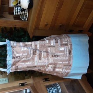 Apron handmade reversible